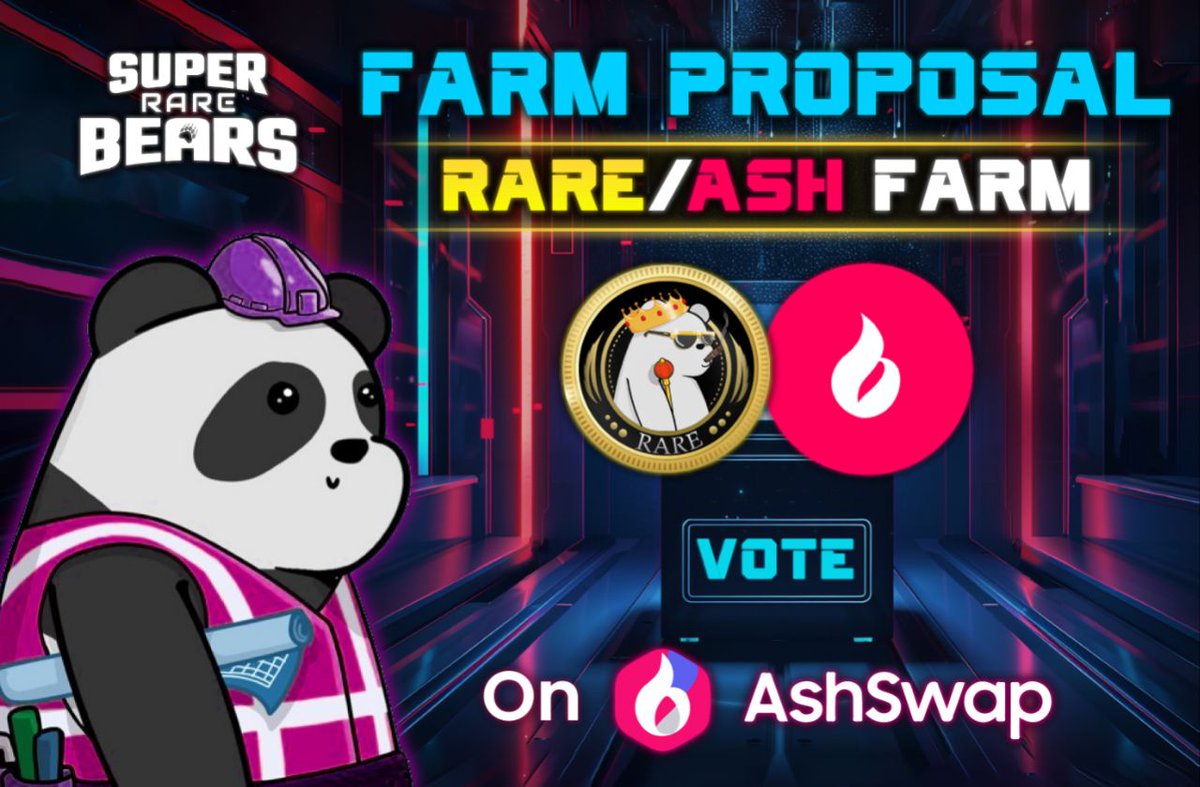 Attention veASH holders! @ash_swap

It's time to vote 🗳 for our $ASH/ $RARE 🚜 

@PulsarTransfer send 1000000 $FEDUP to 100 reactions 

app.ashswap.io/gov/proposals/…

Why should you throw your support behind this farm?

1. Adoption: We're all striving for greater adoption within