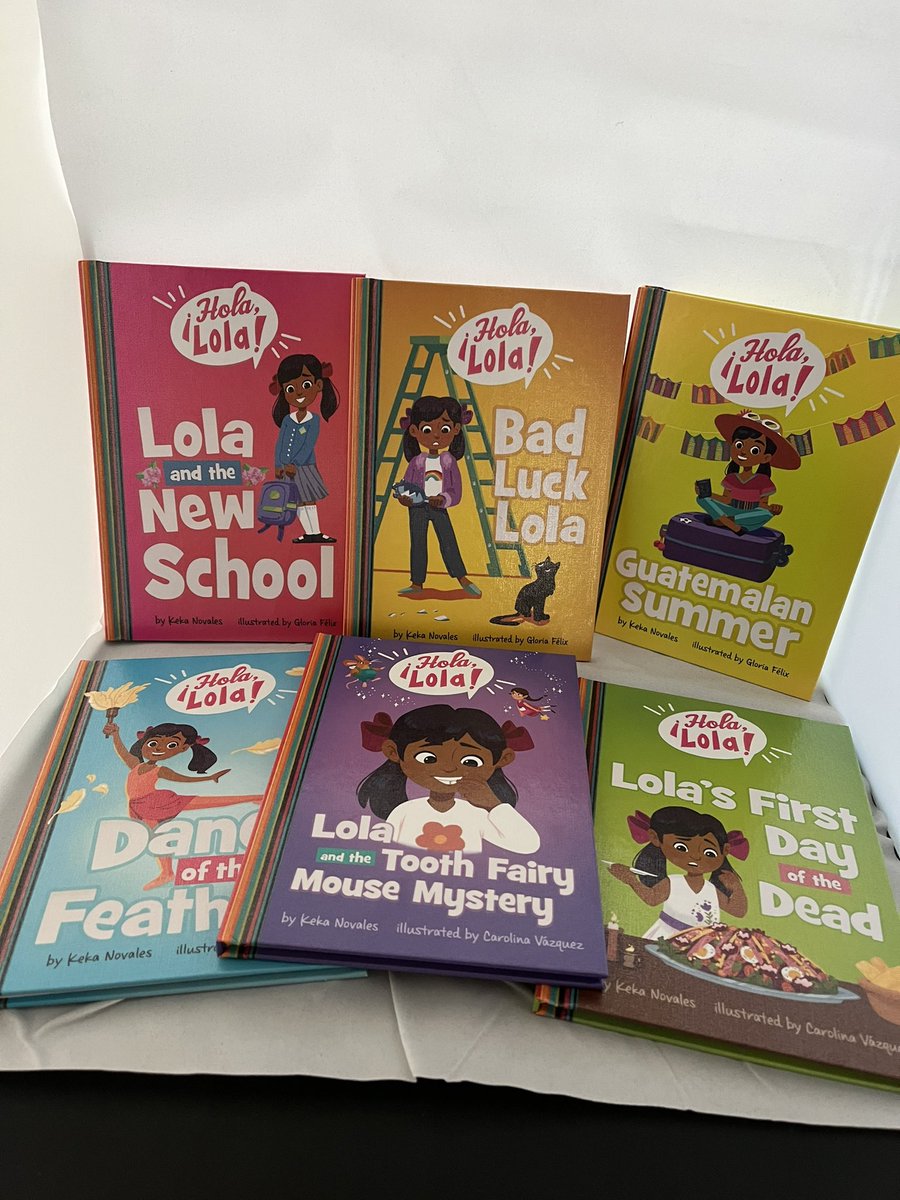 Looking for a fun series for Summer? ¡Hola, Lola! The Series @capstonepub Join Lola as she experiences a lots of first of growing up #holalola #summerreading #earlyreader #kidlit #teachers #librarians #homeschool