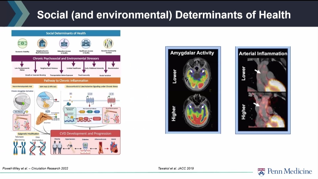 A huge thank you to @SameedKhatana 🩺for a fantastic @PennCardiology #GrandRounds presentation this morning on socioeconomic & environmental determinants of #cardiovascularhealth🫀 #MedEd #Cardiology