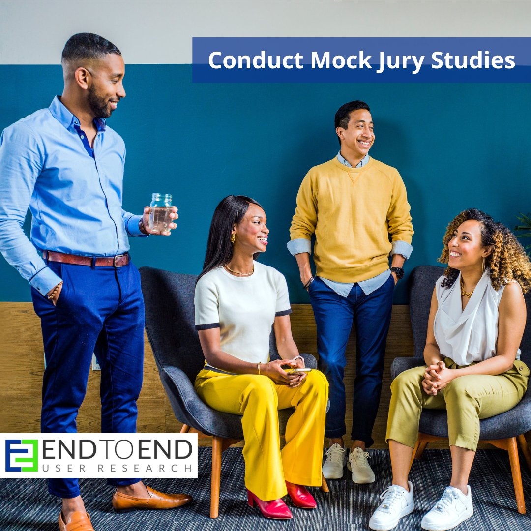 By investing in mock jury research, legal professionals enhance their ability to navigate the intricacies of the courtroom, ultimately increasing their chances of achieving favorable outcomes for their clients.

Work with End to End User Research to gain valuable insights.