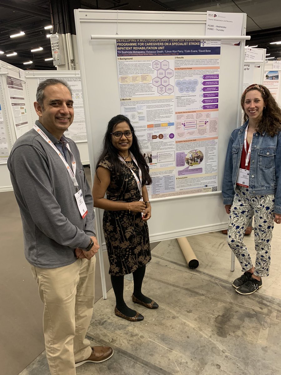 BCUHB Centre Stroke Team (@bcuhbstroke) on Twitter photo Thanks <a href="/DrAhmadStrokeUK/">Shakeel Ahmad</a> for presenting our poster 😊discussing about the importance of supporting carers of stroke survivor #ESOC2024 Thanks <a href="/DrAhmadStrokeUK/">Shakeel Ahmad</a> for presenting our poster 😊discussing about the importance of supporting carers of stroke survivor #ESOC2024