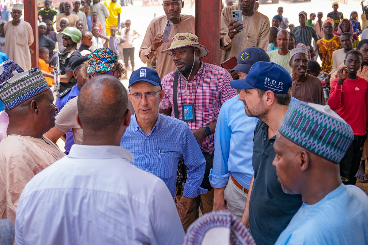 UNDP Nigeria (@undpnigeria) on Twitter photo Through #PartnersAtCore, our stabilization efforts are helping conflict-affected communities in NE 🇳🇬 return to normalcy.
The delegation led by 🇳🇱 Amb. to 🇳🇬, <a href="/NLAmbPlomp/">Wouter Plomp</a> visited Ngala, to witness how lives are being transformed through sustainable, people-centered approaches. Through #PartnersAtCore, our stabilization efforts are helping conflict-affected communities in NE 🇳🇬 return to normalcy.
The delegation led by 🇳🇱 Amb. to 🇳🇬, <a href="/NLAmbPlomp/">Wouter Plomp</a> visited Ngala, to witness how lives are being transformed through sustainable, people-centered approaches.