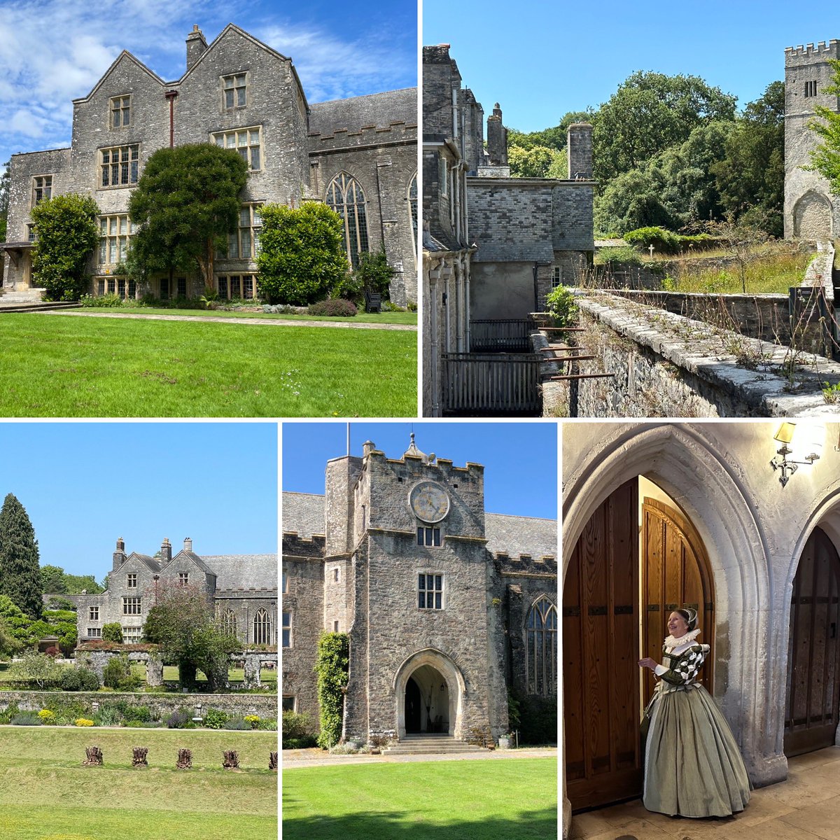 #histficmay Day16 One of the most challenging aspects of the setting for my writing is looking beyond what’s there today to see places like Dartington Hall @DartingtonTrust through the eyes of its 16th century residents #writersresearch