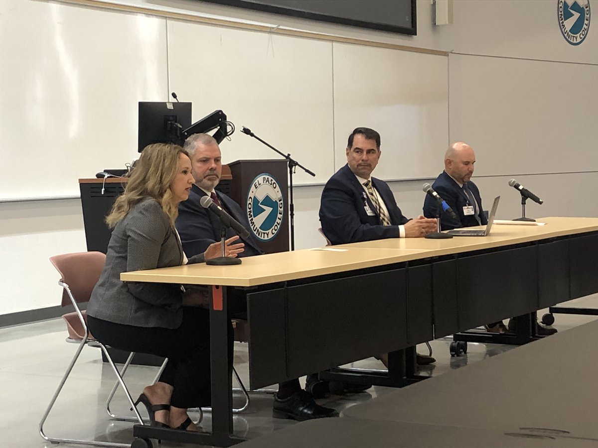 EPCC is hosting the Binational Border Cybersecurity Summit for the next two days! Featuring speakers from EPCC, Microsoft, UTEP, NMSU, local ISD’s, FBI, DEA, among many others. Discussing pathways of computer science and technology #EPCCpride