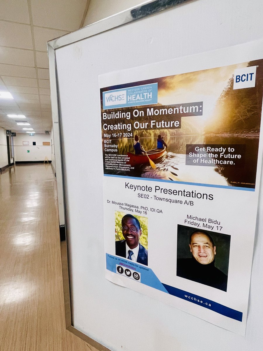 It’s happening! #WCCHSE2024 is officially in session. 

<a href="/BCITSoHealth/">BCIT Health Sciences</a> Dean, Lisa Chu and <a href="/WCCHSEducators/">WCCHSE</a> Chair, Kerry-Ann Dompierre welcoming us all here at BCIT and starting the day in a good way 🙌🏼

Stay tuned…more to come!