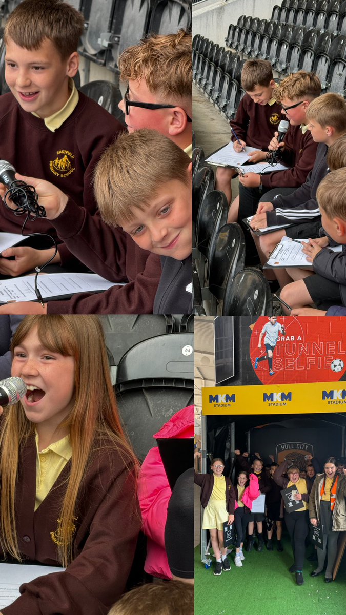 A fantastic session with @EastfieldPSHull. We explored the role of media on a matchday and the skills needed for the job! Well done @EastfieldPSHull you all produced some great descriptive sentences 👏🏽🎥🎙️🎤