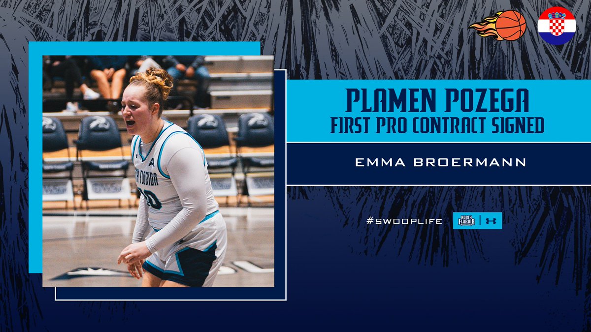 .@EmMarie40 inks the first contract of her professional career overseas with Plamen Pozega in Croatia! 🗞️ >> bit.ly/4amkw5e #PROSwoopers