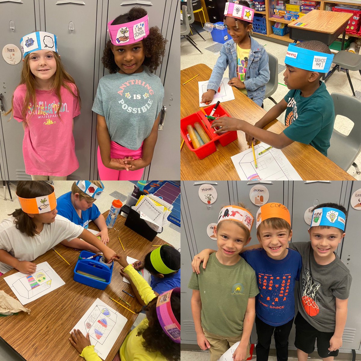 Thinkapalooza is underway and thinking caps are a must! 🧠 🤔<a href="/BBOwenES/">BB Owen Elementary</a> <a href="/LISD_GT/">LISD G/T</a> #BBOThinkapalooza #lisdgt