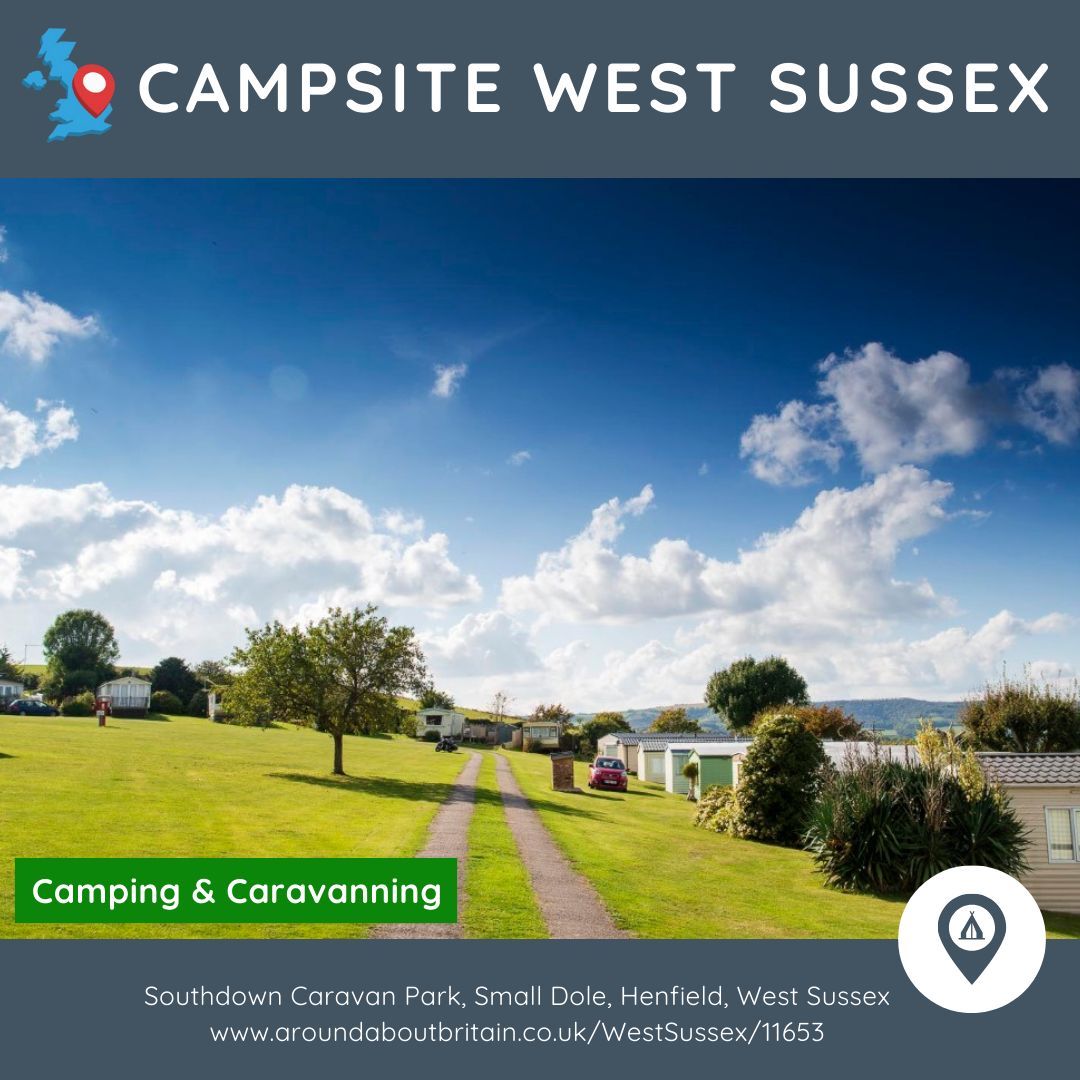 ⭐ Campsite West Sussex ⭐ ⭐⭐⭐⭐⭐ 'One of the most beautiful places I’ve stayed. The caravan site looks over the South Downs and the views are stunning, with morning sunrises and the most gorgeous sunsets.' 🏕 Campsite aroundaboutbritain.co.uk/WestSussex/116… #SmallDole #Henfield #WestSussex