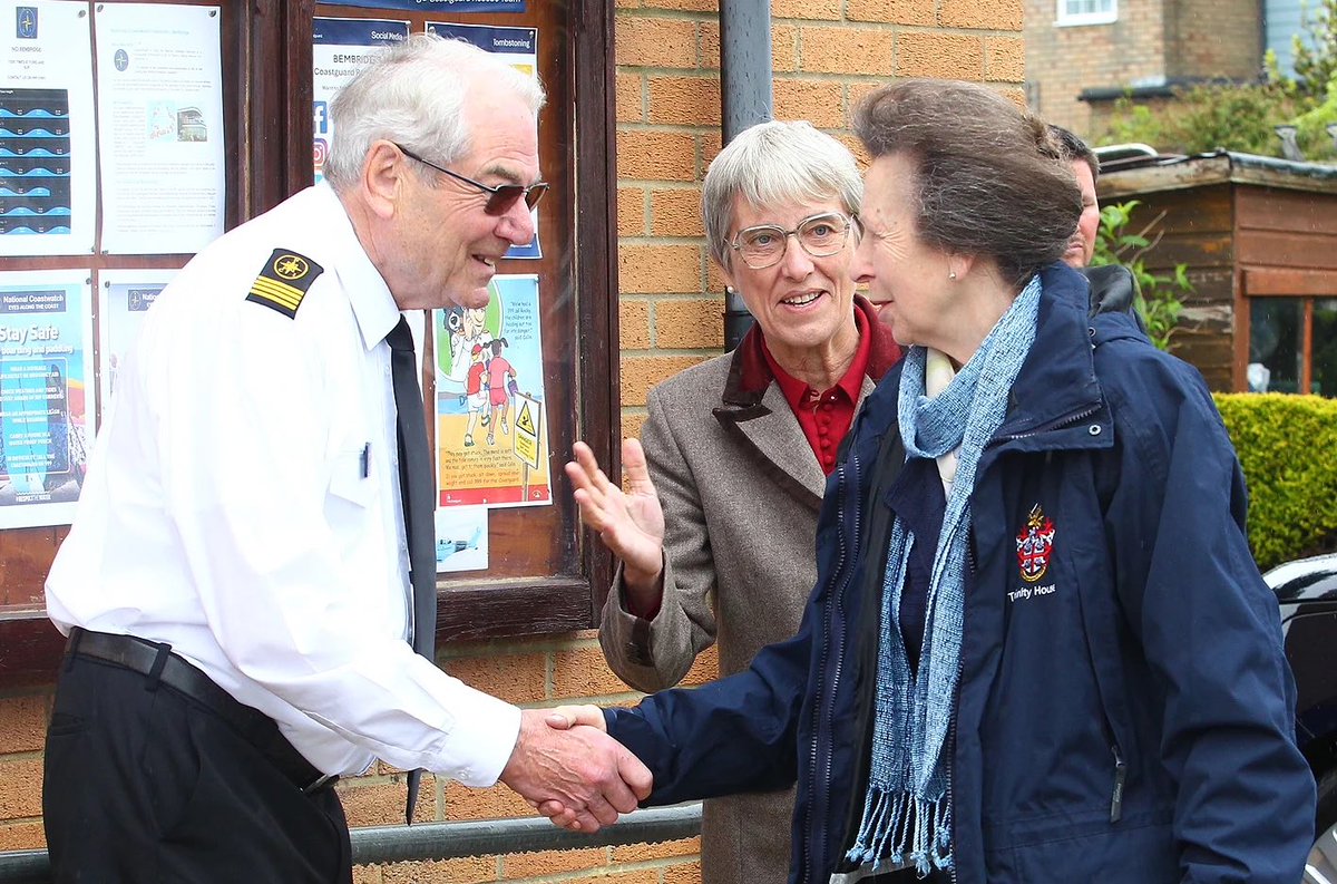 Today I’ve been photographing HRH Princess Royal in Bembridge and Seaview #iwnews