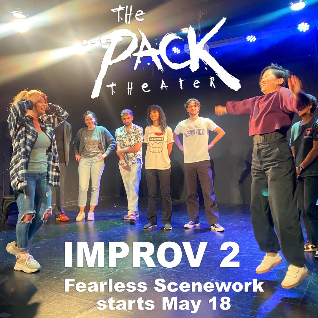 R_Sohn's tweet image. Take a Pack Theater class and watch your improv really fly! 
The next Improv 2 starts Saturday May 18th!
.
.
.
.
.
#iimprov #improvla #improvclass #improvworkshop #improvclasseslasvegas #actingclass #actingclasslosangeles #fun #funlosangeles