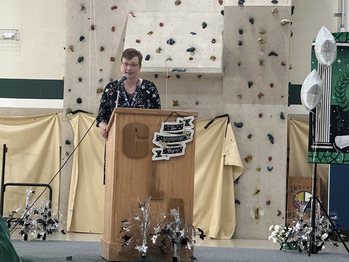 The 8th grade class graduated at Cyd Lash Academy this morning.  Congratulations to our students, their families, and staff for this individual and shared accomplishment.  Thank you, Principal Preble and Superintendent Donnan, for the kind and inspiring words during the ceremony.