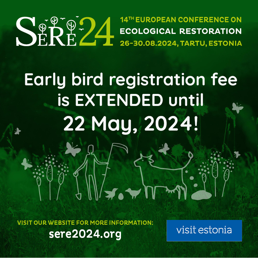 🐦🐦Good news! SERE 2024 Conference early bird registration fee is extended until 22 May, 2024!!🐦🐦 Find more information on our website: sere2024.org/registration/