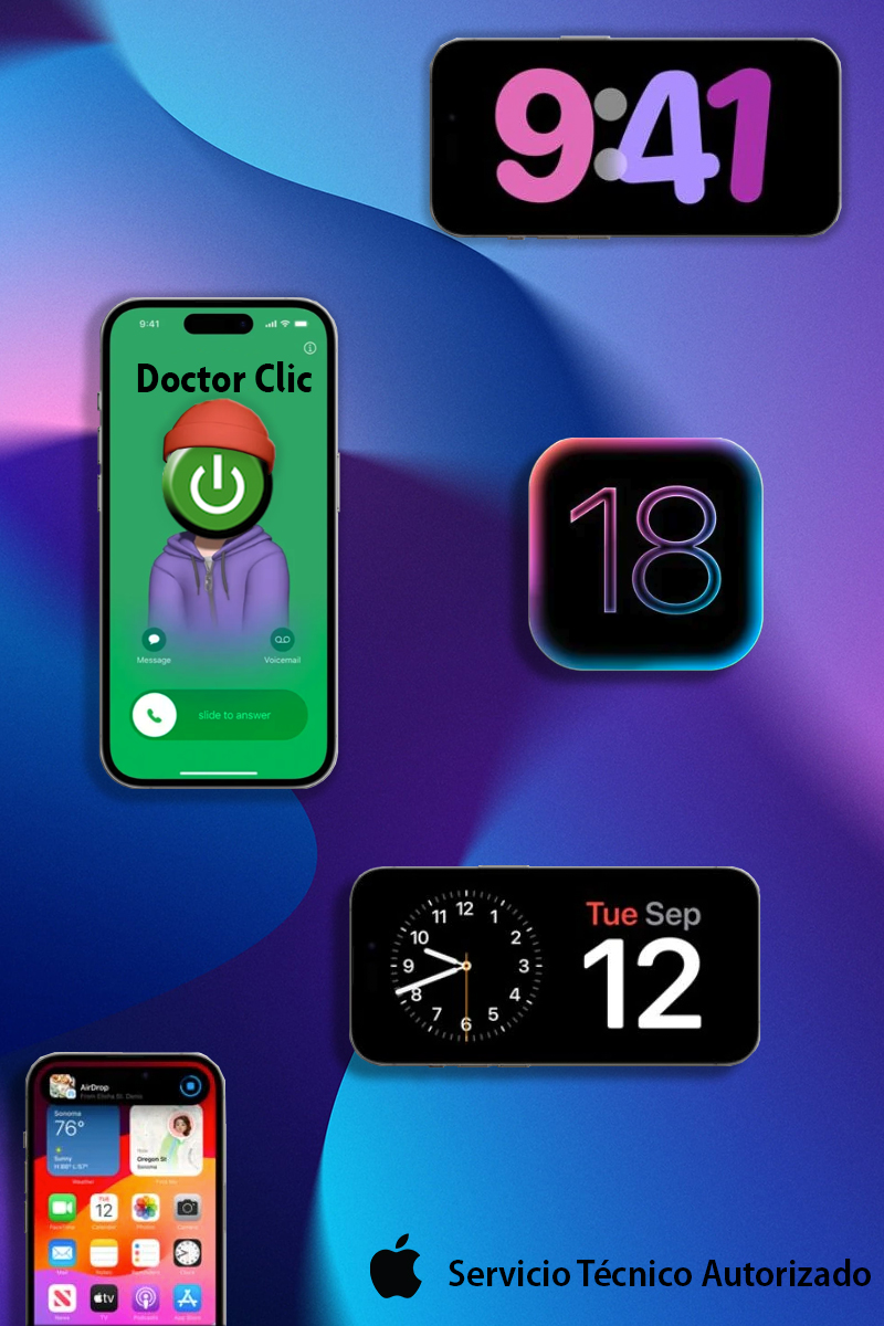 Doctorclic's tweet photo. Nuevo post en nuestro #blog: "Todas las nuevas funciones que llegan con #iOS18 y #iPadOS18". Te contamos todas las novedades que #Apple ha anunciado sobre el nuevo #iOS18. Puedes leerlo desde este link: https://t.co/KNRinXbemG https://t.co/L2FpH0INTC