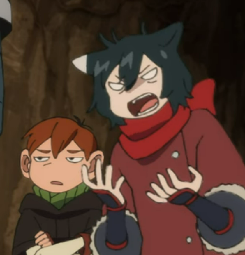 i love how chilchuck goes through pretty much all of his treating izutsumi like a person development in the first like 24 hours of having met her because he's also used to being babied/discriminated against as a halffoot