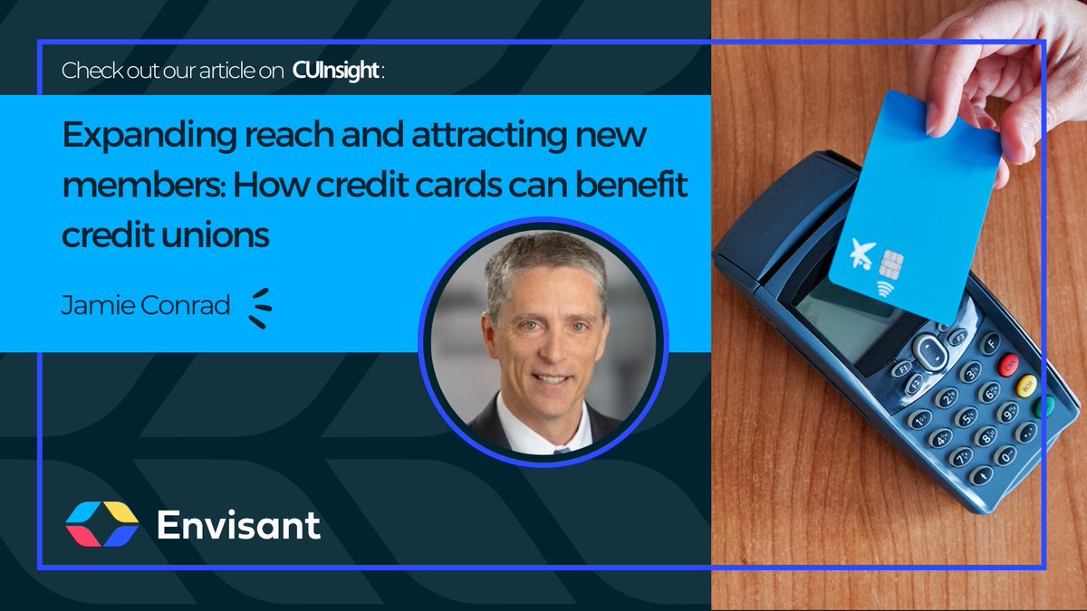 Discover how credit cards can help you 🌟 #AchieveYourVision in Jamie Conrad's latest article on @CUInsight! Jamie explores how a well-crafted credit 💳 program can drive #CU growth. Dive into key strategies on research, messaging & personalized service: ow.ly/gBqk50RHRoe.