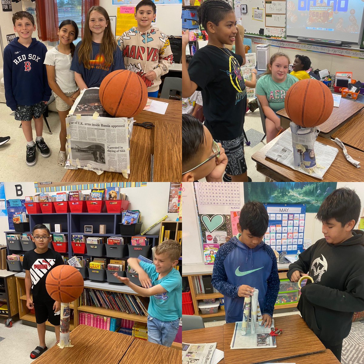 Teamwork makes the dream work! 🏀 🏆 <a href="/BBOwenES/">BB Owen Elementary</a> <a href="/LISD_GT/">LISD G/T</a> #BBOThinkapalooza #lisdgt