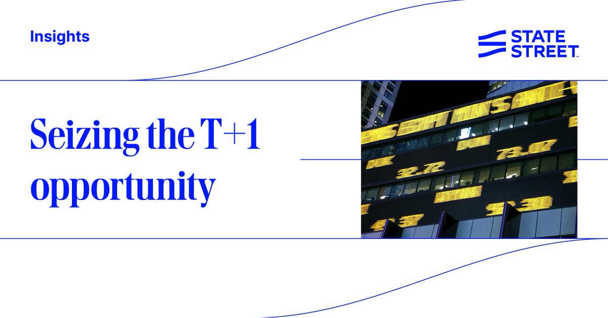 Read our newest article Seizing the T+1 Opportunity to learn about the opportunities this transition will bring to our industry. Learn more about how this can be transformational to organizations that embrace the changes that T+1 requires of them: ms.spr.ly/6018YkVls #T1