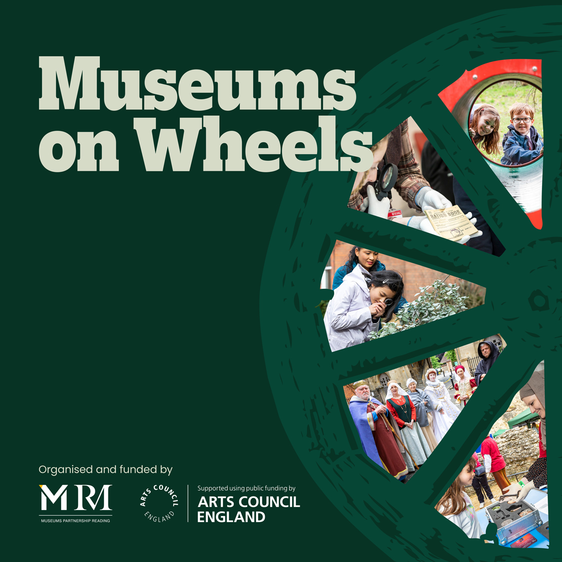 Museums on Wheels (that's us and @readingmuseum) will be rolling up to @UniofReading's Community Festival on May 18! Come for the live music and street food, stay to get up close and personal with our collections. See you there! reading.ac.uk/events/Feed/20…