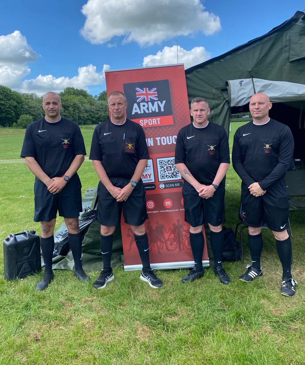 Yesterday saw our Officials support the Edwards Cup Final, HQ SW 6's and the UK South Football League's Major Unit Cup Final which was held at Ashford United FC