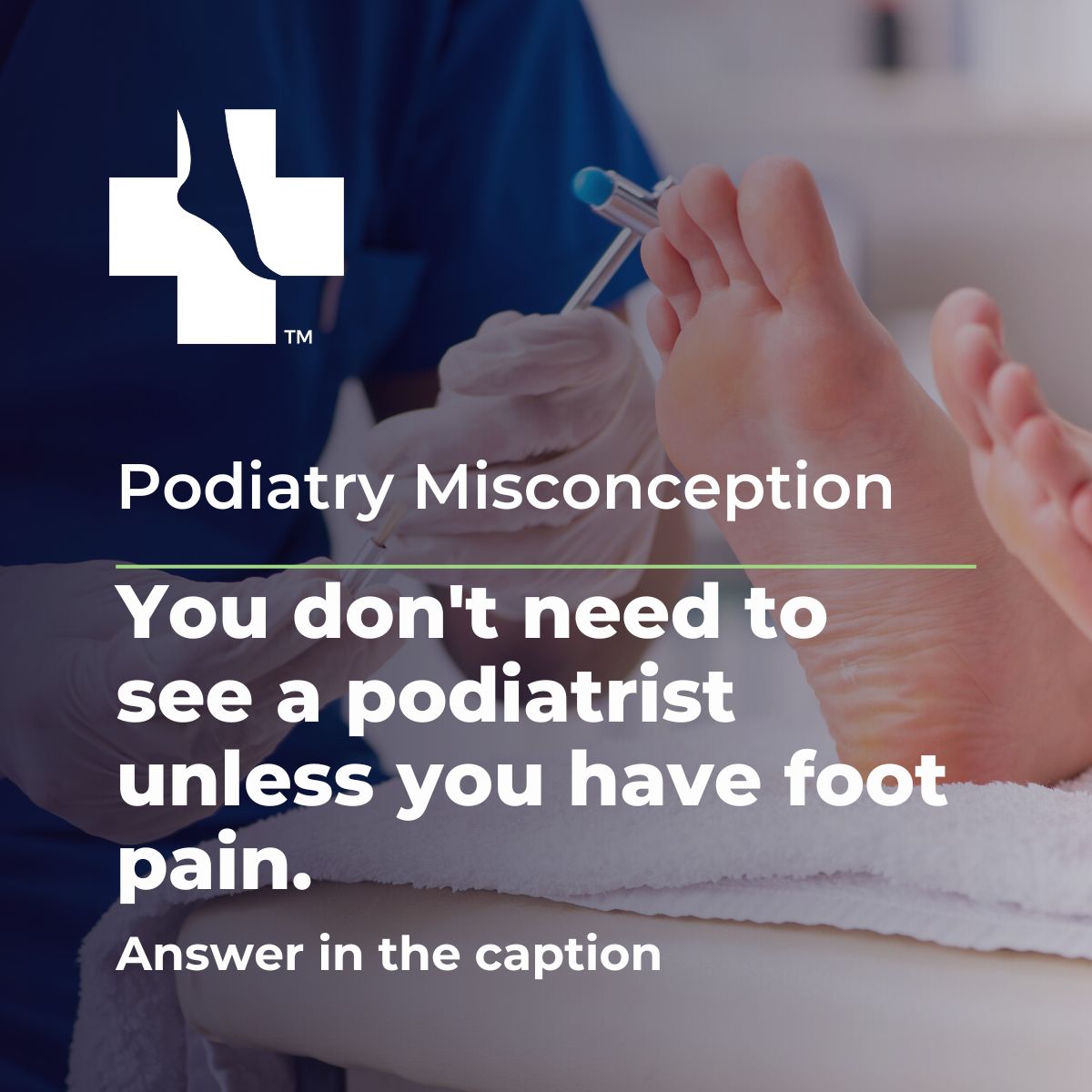 Debunking common podiatry misconceptions! Regular podiatry check-ups can prevent foot pain and conditions before they start! 👩‍⚕️🦶 Schedule an appointment today to prevent foot pain from affecting your daily life, at: physiciansfootcare.com/request-an-app… #podiatryclinic #podiatry #footcare