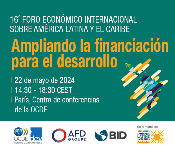 Únete al Foro Económico Internacional sobre América Latina y el Caribe con palabras del SG @MathiasCormann en la inauguración. 🗓️ 22 de mayo ⏰ 14:30-18:30 CEST Más información & registro ➡️ brnw.ch/21wJQv0 @OECDdev | @AFD_en | @the_IDB | #LACForum | #SALC2024