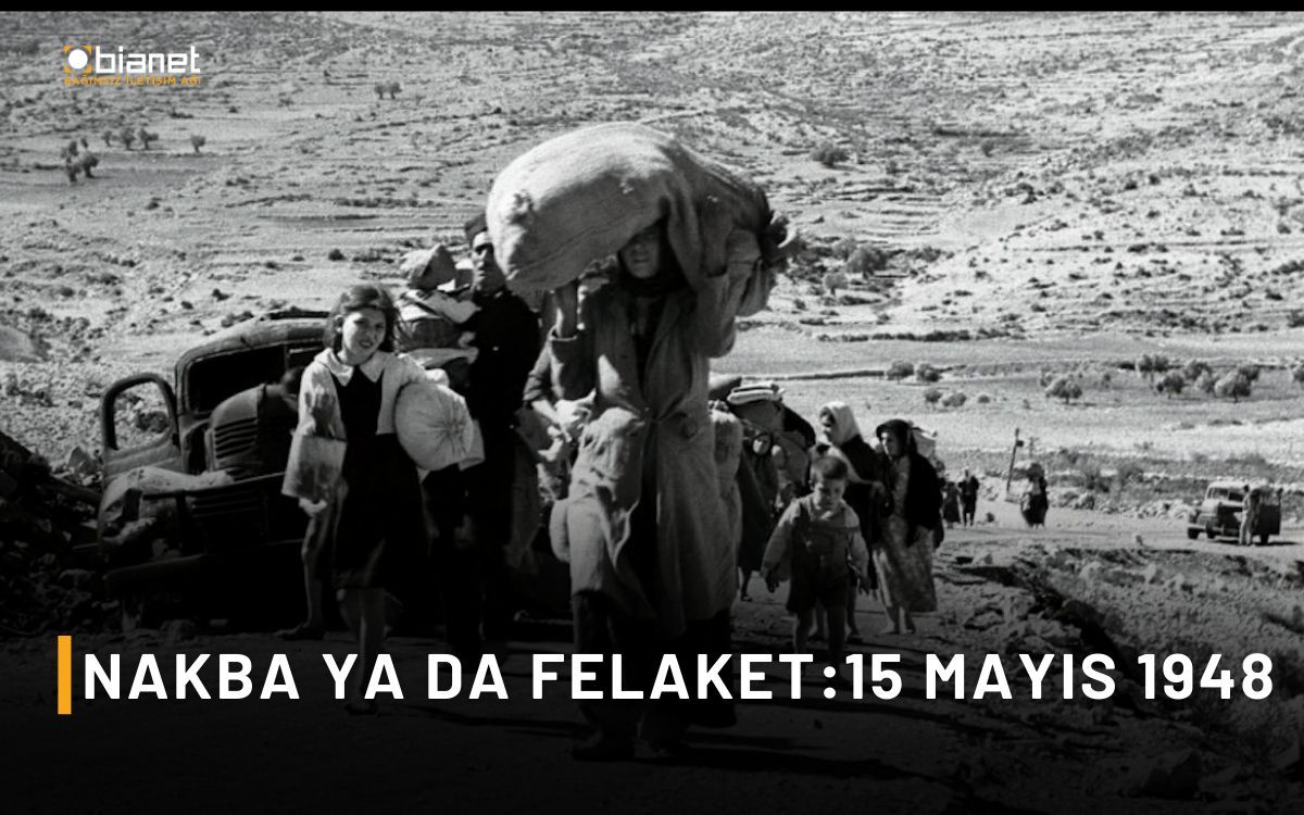 Nakba ya da Felaket: 15 Mayıs 1948'de ne oldu? 'Bugün Filistinliler, kendi yurtlarında mülksüzleştirilmeye ve yerlerinden edilmeye devam ediyor...' bianet.org/haber/nakba-ya…