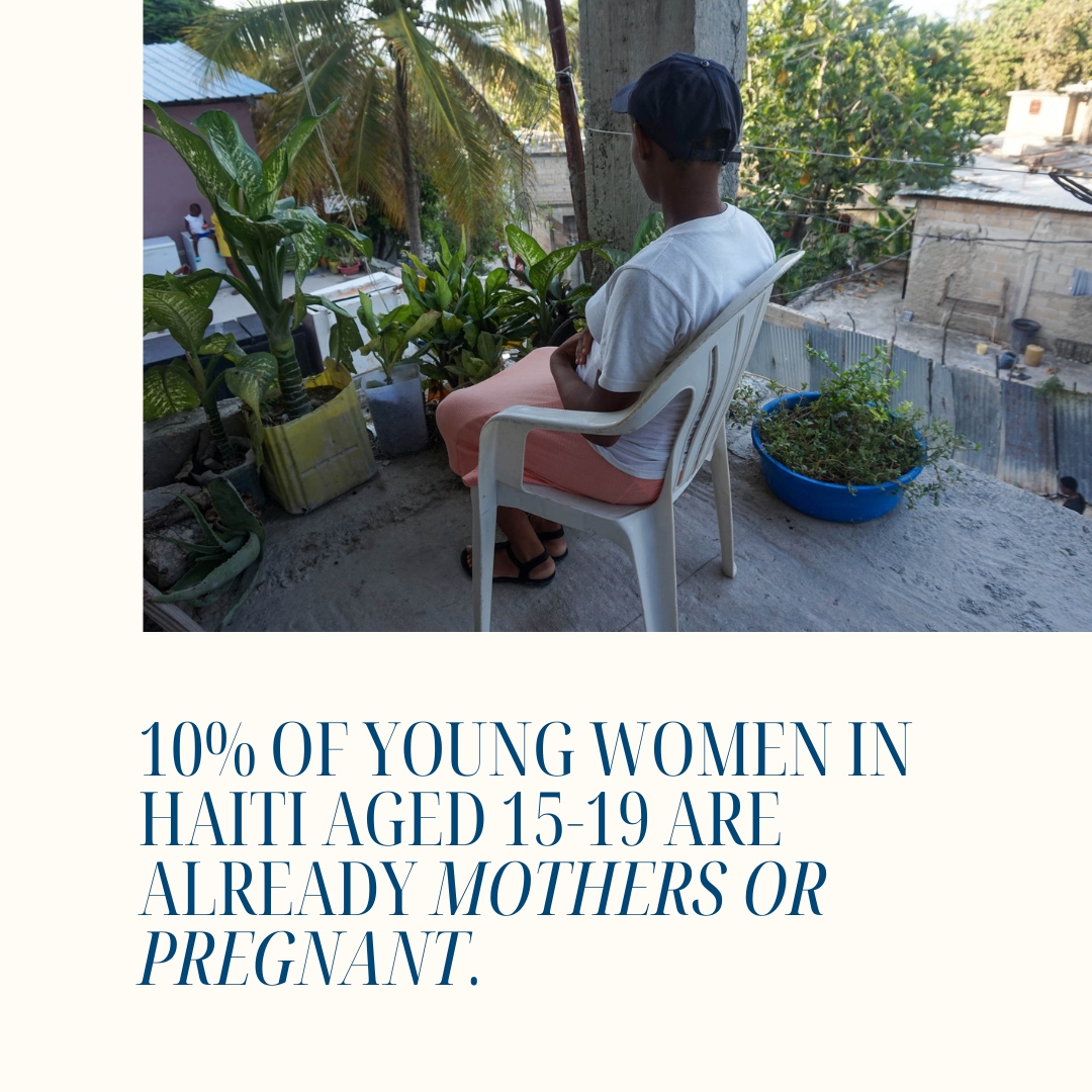 In Haiti, a significant percentage of young women are entering motherhood during their teens. A lack of sex education exacerbates this trend, especially in rural regions. globalpressjournal.com/americas/haiti… 📸 📝 Anne Myriam Bolivar, Global Press Haiti