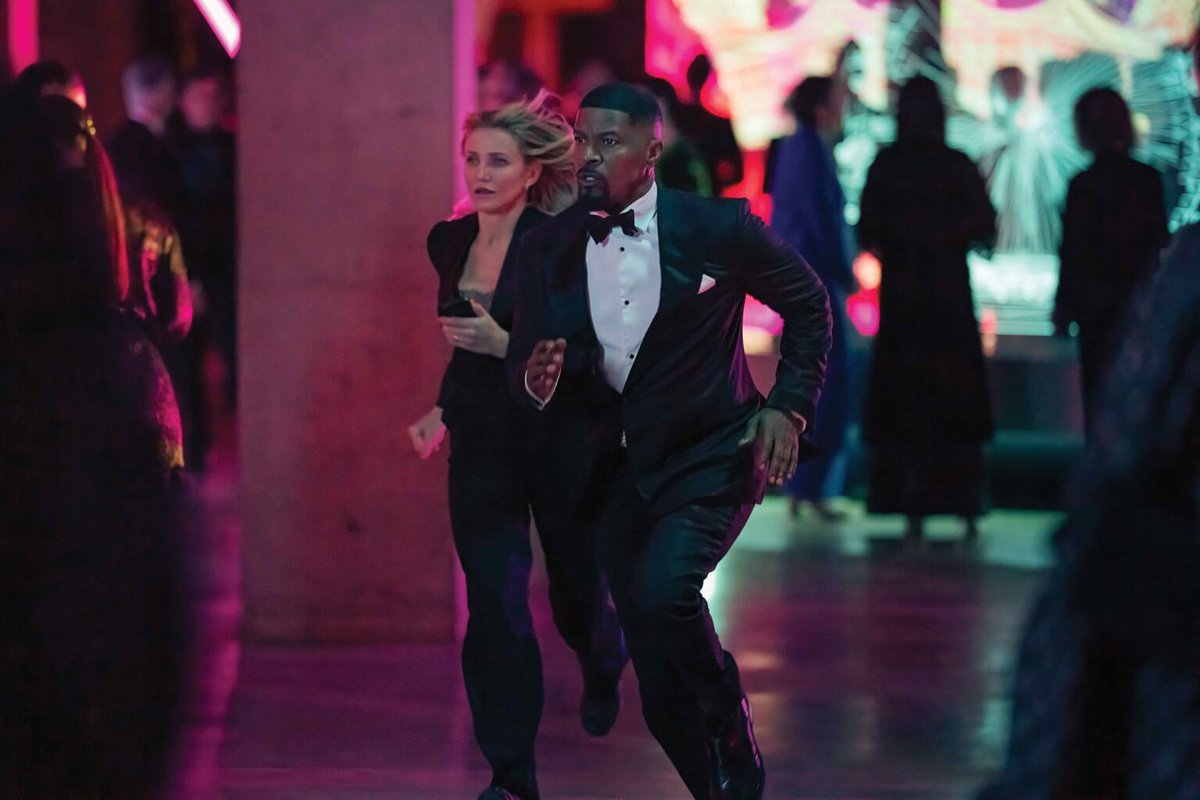 Netflix has dropped the first photos from ‘Back in Action,’ the upcoming film which stars Jamie Foxx, and Cameron Diaz in her return to acting. bit.ly/3WKVOZa
