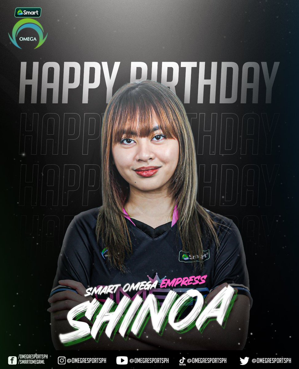 Today is Shinoa's day! 🥳 Happiest birthday to our lovely Shinoa! May this year be filled with happiness and bring you everything you’ve wished for. Enjoy your special day! 💚💙💜 #BagongBarangayOmega #SmartOmega #LiveMoreToday