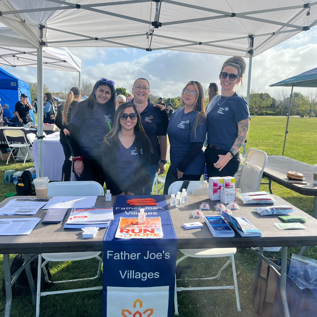 Throwback to our amazing time at the past #NAMI Walk in #SanDiego! 📸💙 We're reminiscing on the wonderful moments shared while raising awareness for mental health. Can't wait to create more memories at future events! #MentalHealthAwareness #FatherJoesVillages #RebuildingLives