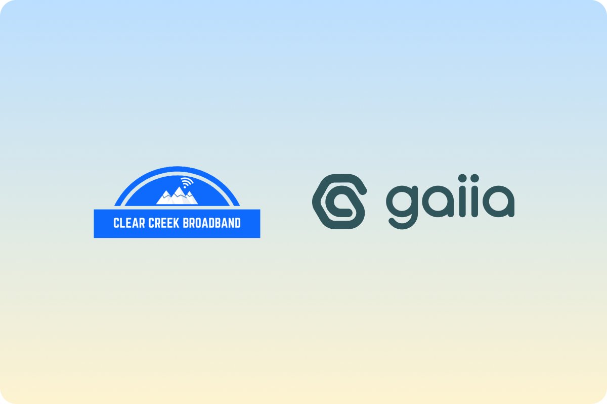 gaiia_software's tweet photo. New Customer Announcement: Clear Creek Broadband, LLC  🎉

🔗 Dive into the full story of our collaboration and what it means for CCB's customers: https://t.co/4WgUwwDQfZ https://t.co/HpuSE2ZCVX