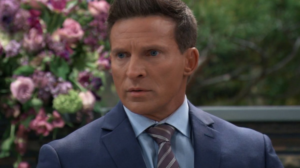 Jason's attendance at Brook Lynn and Chase's wedding has raised a few eyebrows. Was he right to come? A dramatic, new #GH starts RIGHT NOW on ABC! #SteveBurton
