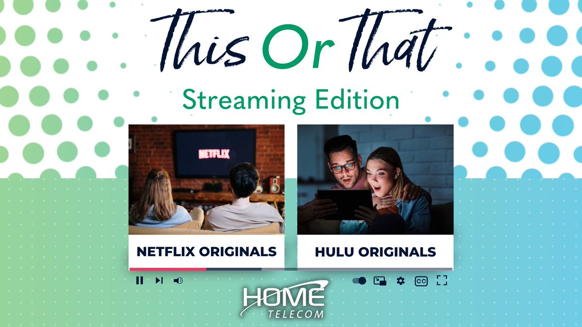 These days, there are plenty of streaming platforms to choose from, all of them with great stuff to offer. But which one produces the best originals? Netflix or Hulu? Or is it another one altogether? Reply and let us know what you think! 
#StreamingService #Netflix #Hulu
