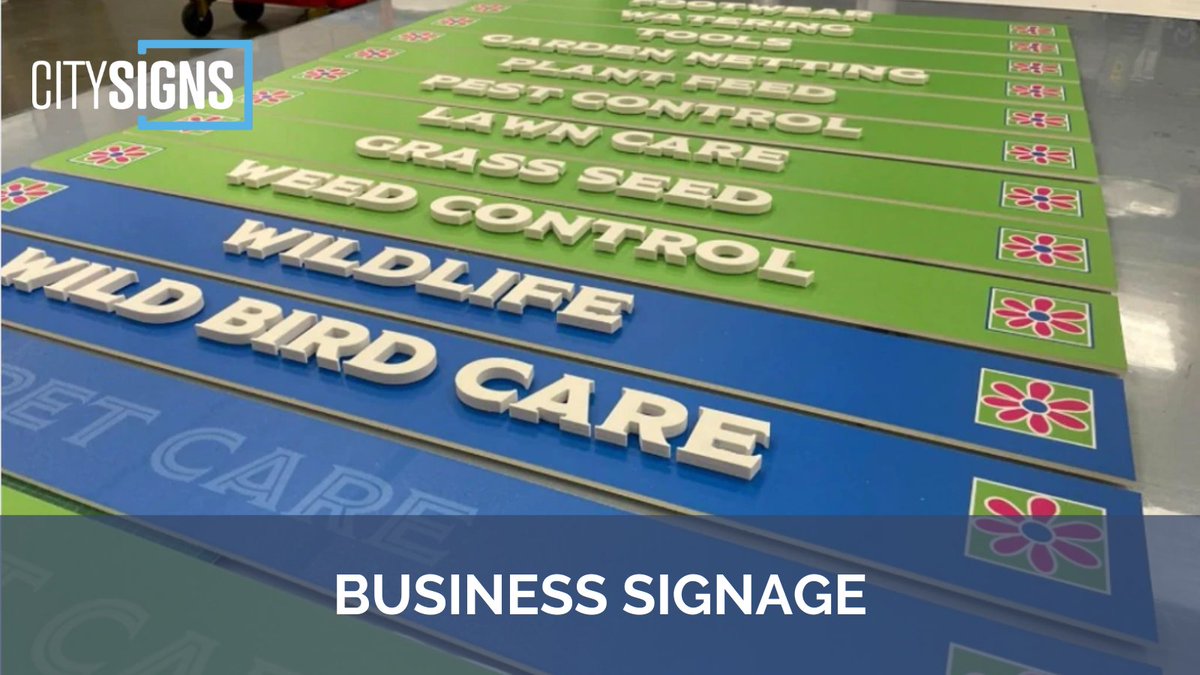 Need business signage? Look no further! Whatever the size, design or colour, @citysigns can make your ideas reality. Visit their website citysigns.co.uk #WorcestershireHour #Ad #BusinessSignage