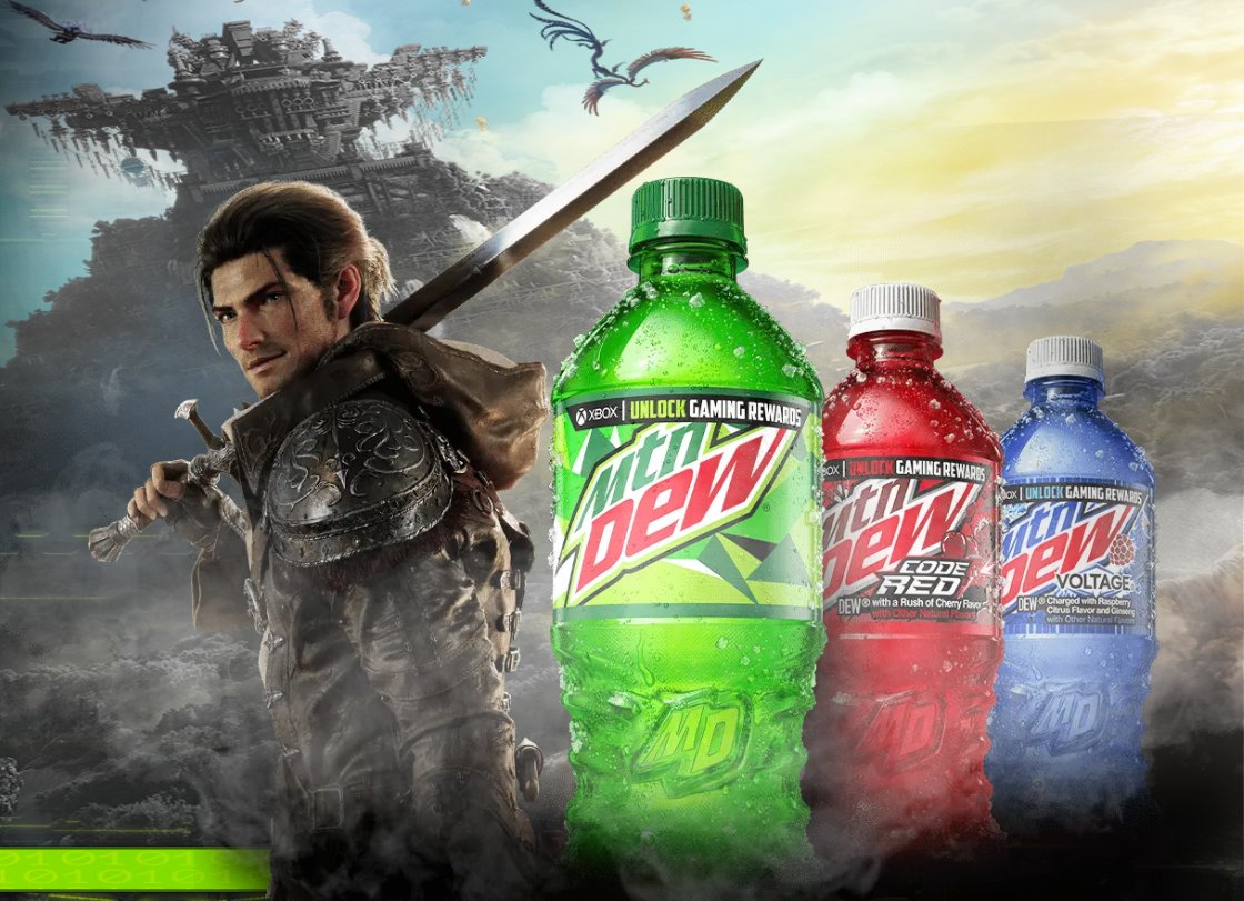 It’s Here, Mountain Dew x Final Fantasy XIV (US Only - Redeem 
