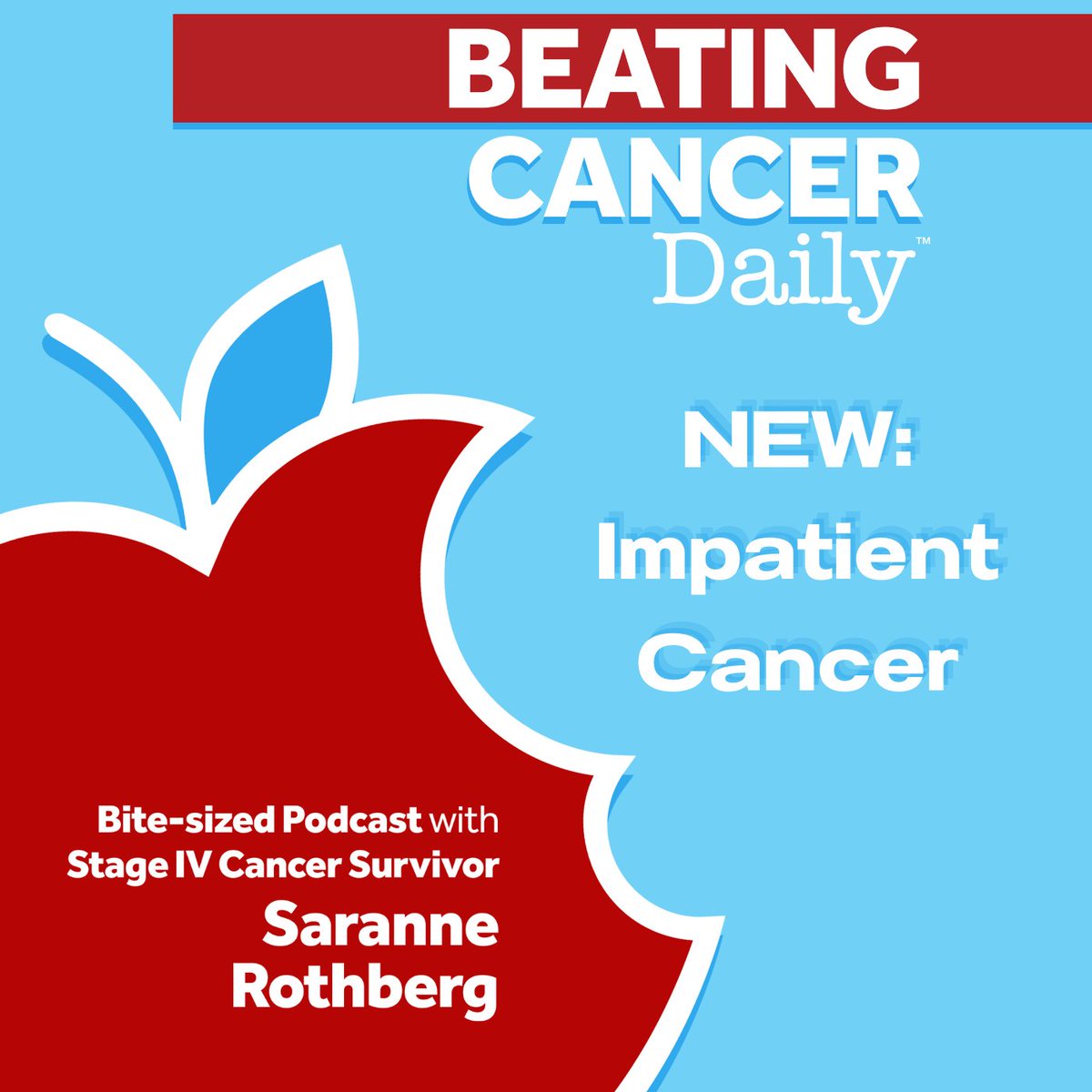 Today on #BeatingCancerDaily, Fan Favorite: Impatient Cancer
Listen wherever you listen to podcasts. 
ComedyCures.org

#ComedyCures #LaughDaily #InstaLaugh #laughtherapy #NonProfit #nonprofitlife #standupcomedian #survivor #remission #cancersurvivor #cancertreatment