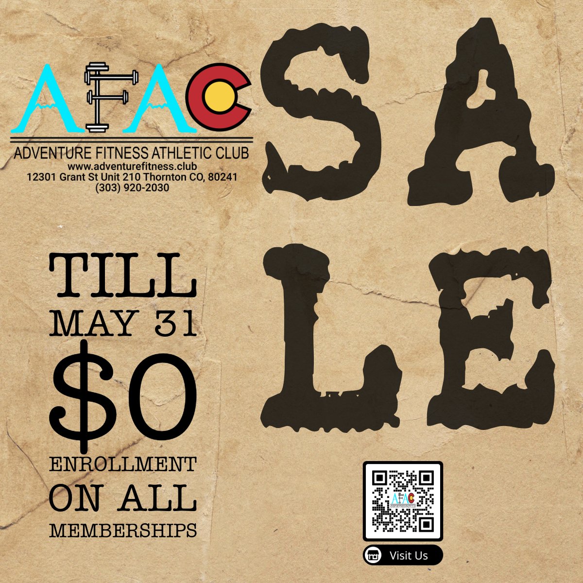 AdventureFT's tweet photo. 🎉 Exciting news! 🎉 For a limited time only, we're waiving all enrollment fees on memberships until May 31st! 💳 Don't miss out on this incredible offer to kickstart your fitness journey with us! 💪 Sign up now and save big! 💸
#ZeroEnrollment #AdventureAwaits #FitnessGoals https://t.co/6XbqsdQUVY
