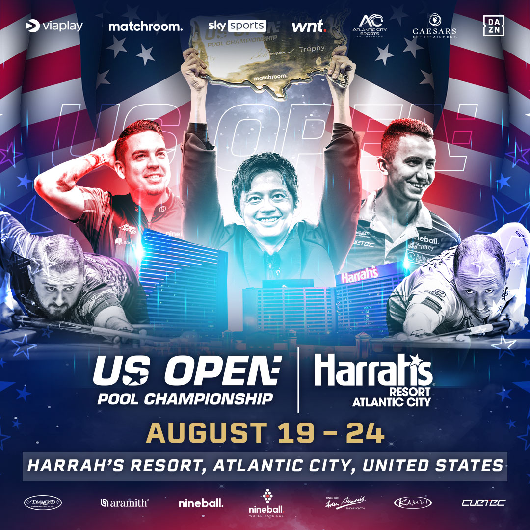 🌟 Coming to the US Open Pool Championship this August?

😎 Enjoy an exclusive Spectators rate at Harrah's Resort, Atlantic City 👉 bit.ly/3yoNILB

🙌 This is the most historic major in Pool. You do not want to miss it!

#USOpenPool 🇺🇸
