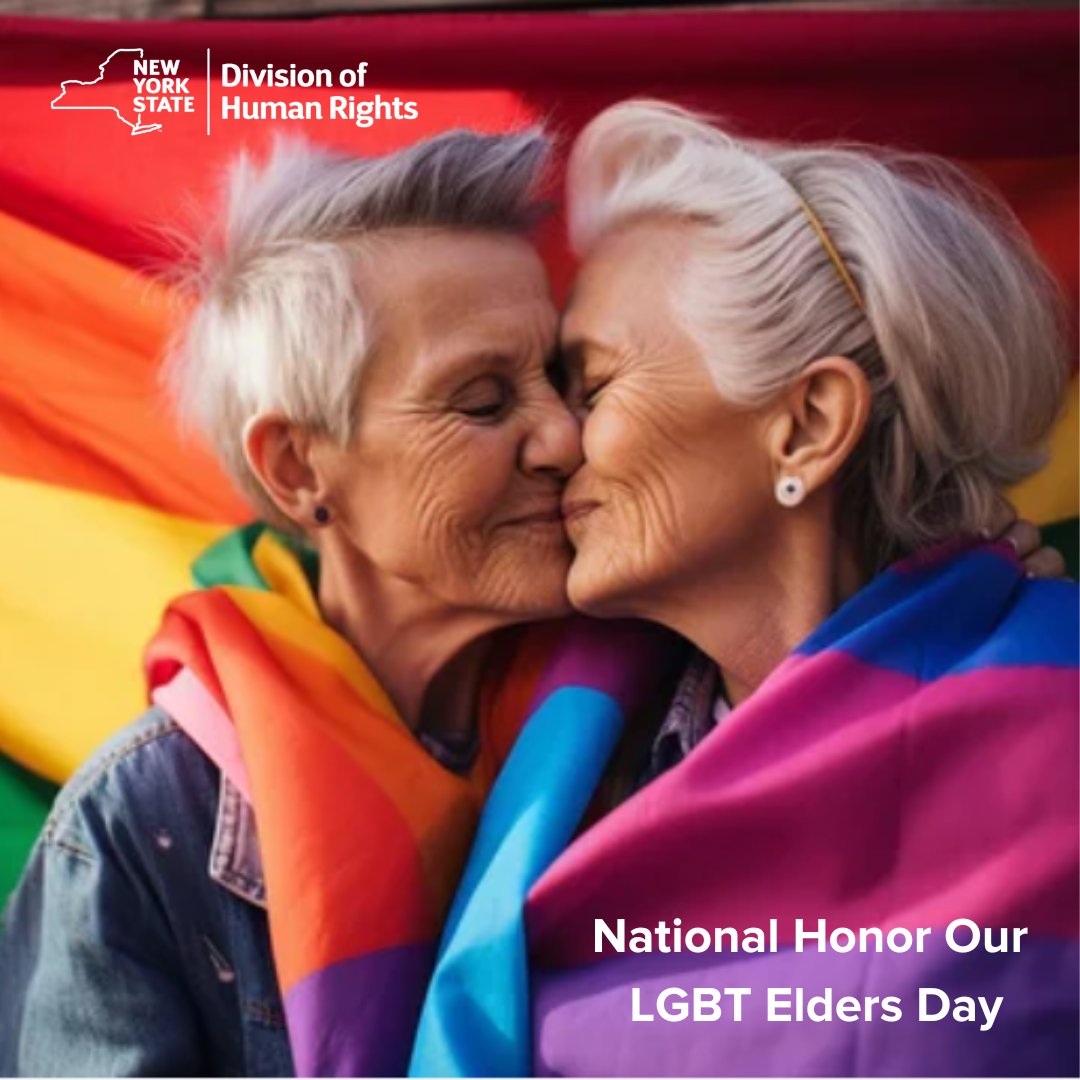 Today, we recognize and honor the incredible LGBTQ+ elders who fought tirelessly and sacrificed to secure LGBTQ+ rights. Their courage, persistence and passion paved the way for a more fair and equitable world. #LGBTQ 🏳️‍🌈🙏