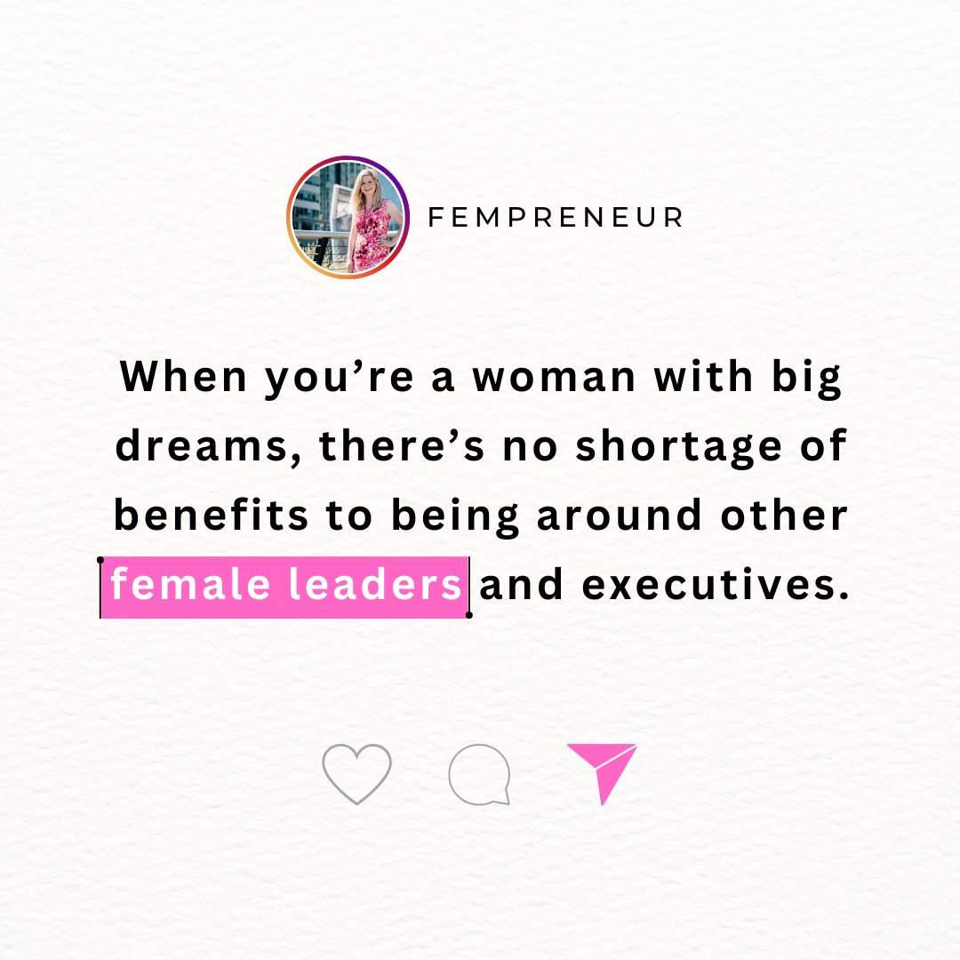 By rubbing shoulders with women who are true leaders in their respective fields, you can’t help but be inspired. You see what’s possible, realize what you’re capable of too, and then set out to achieve it.

fempreneur.com/surround-yours…

 #WomenLeaders #InspiringWomen #EmpoweredWomen