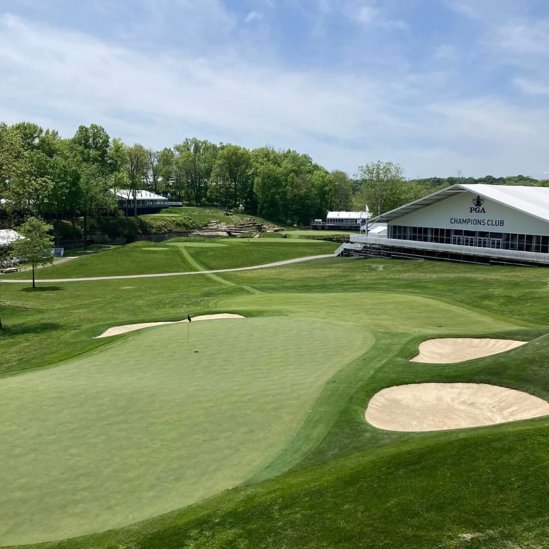 Today the PGA Championship at Valhalla Golf Club tees off! Through the hard work of GCSI @jballard1 and his team, along with their Harrell's products, the course is ready for the event ⛳ Learn more about Valhalla GC and Harrell's: youtu.be/q3cdno2-YZw