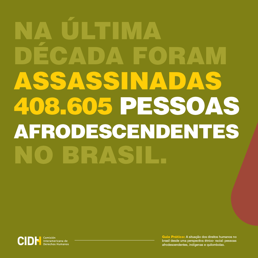 A violência sistêmica que as pessoas afrodescendentes sofrem expressa o preconceito racial das forças de segurança quando executam uma espécie de “limpeza social” de pessoas que consideram “indesejáveis, perigosas e marginais”. Mais no guia afro brasil 👉bit.ly/4fr0BraPT