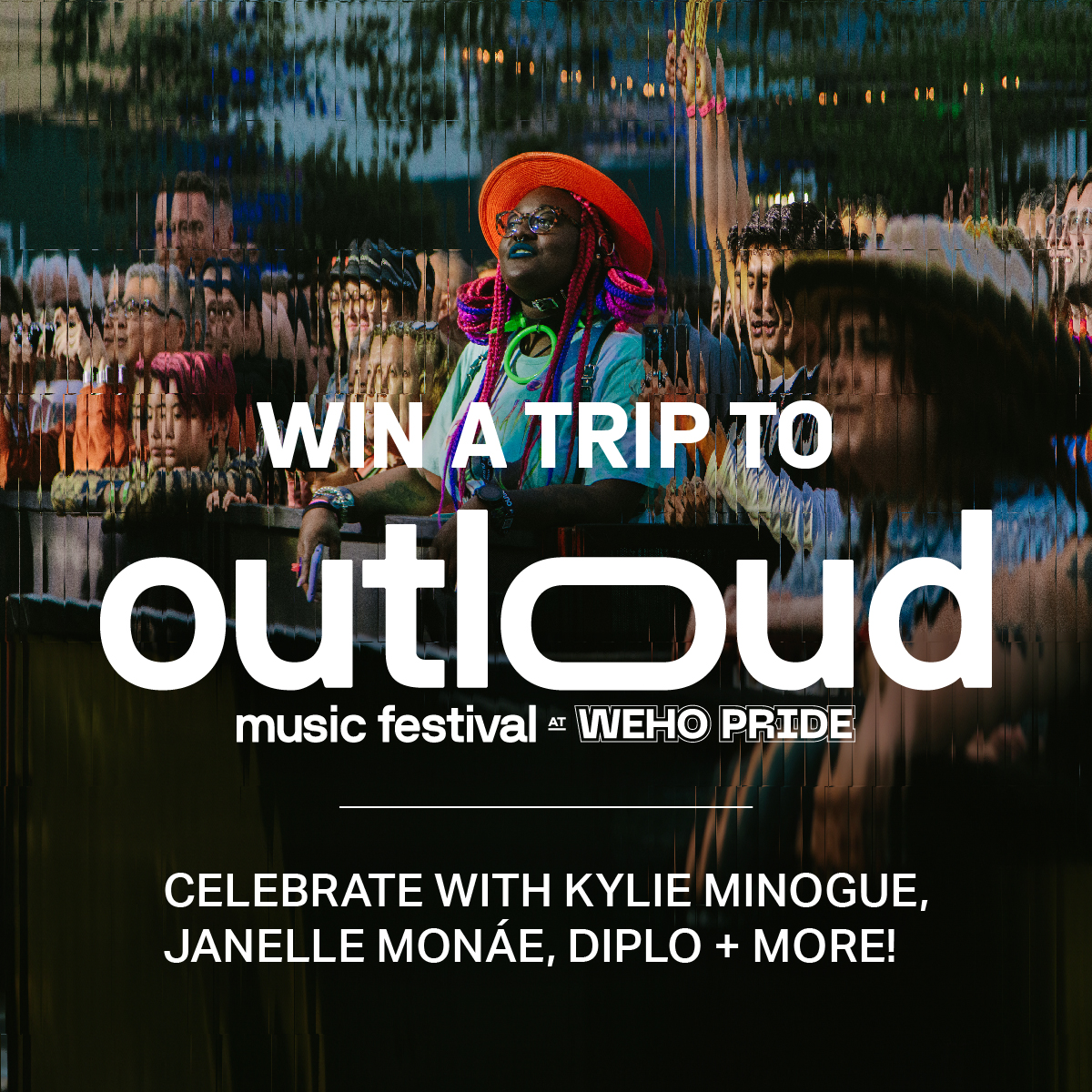 🌈#GIVEAWAY! RT to win the ultimate #Pride flyaway to @WeAre_OUTLOUD in @WeHoCity 6/1-2! See @kylieminogue, @JanelleMonae, @diplo + more 🎤 Prize: 2 VIP tix, $600 travel, hotel stay courtesy of @WestHollywood. LGBTQ celebration of the year! 🏳️‍🌈 t.dostuffmedia.com/t/c/s/143863