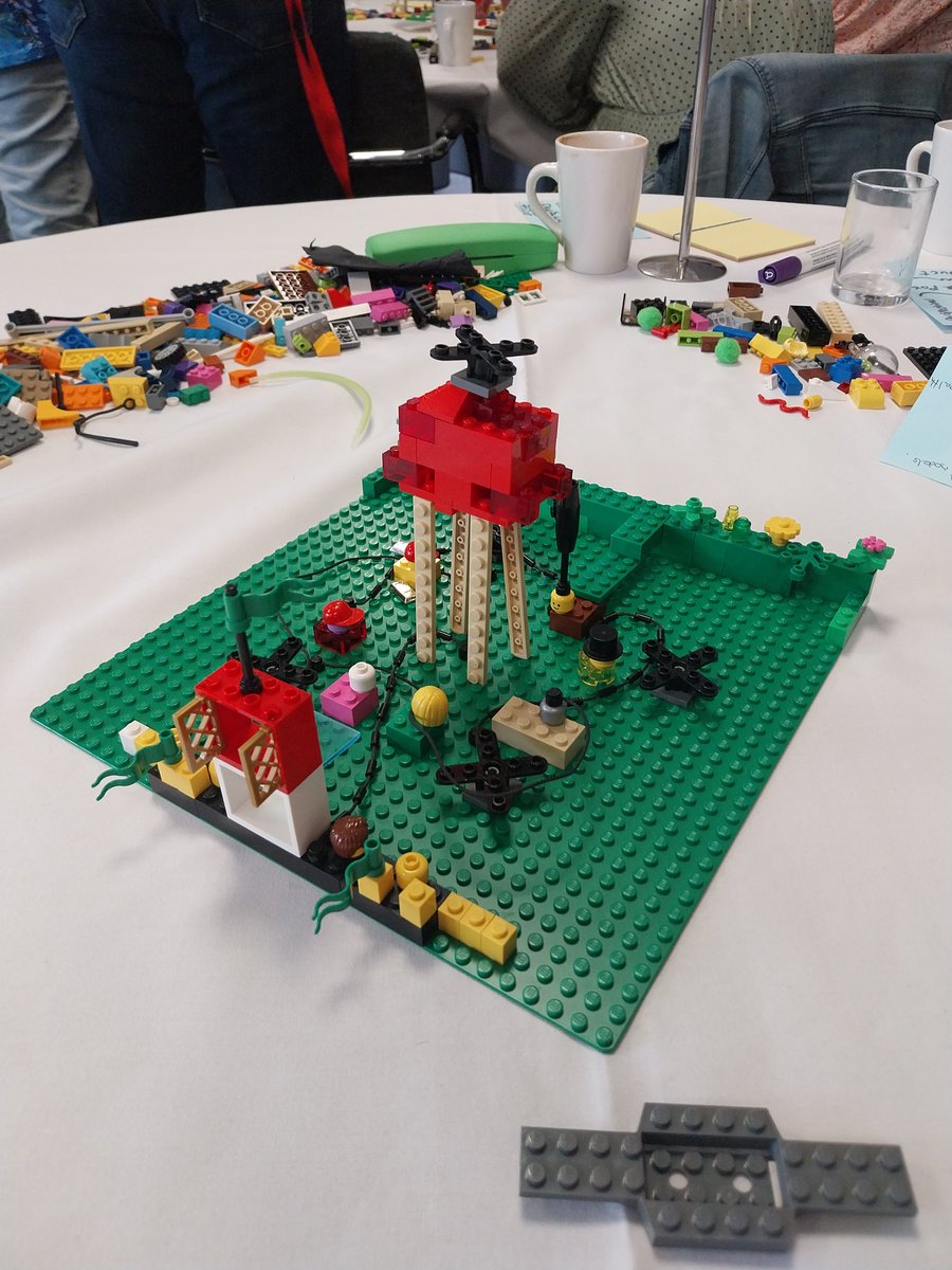 Can I give a huge shout out to our amazing Head of Student Success, Tania Struetzel, at @SolentUni, for organising our brilliant away day! We played with #lego 

A sensational day of collaboration, teamwork, and laughs 😃