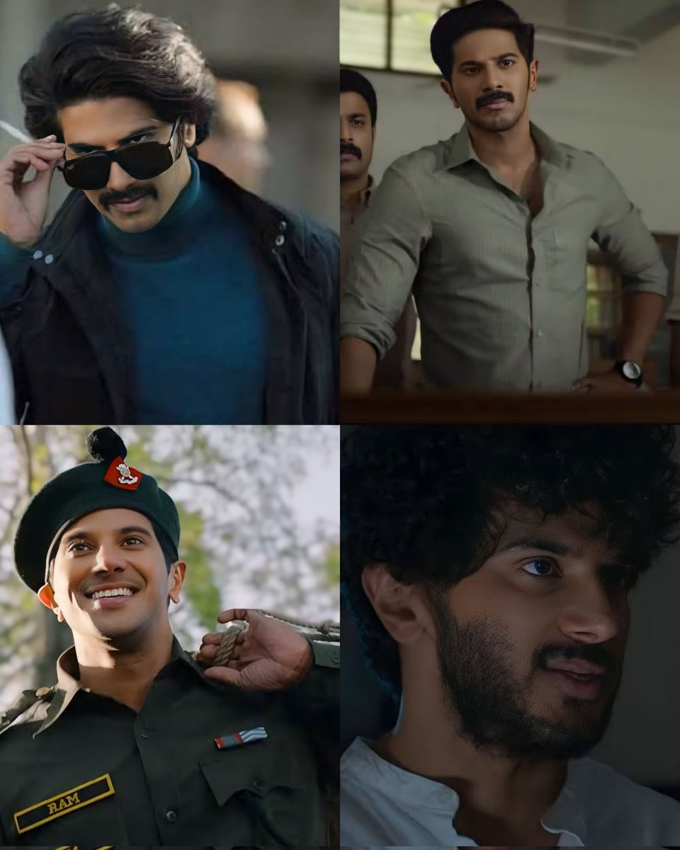 Once upon a time There was a DQ

 he did this 4 different charector span of 12 moths 

#DulquerSalmaan 👑