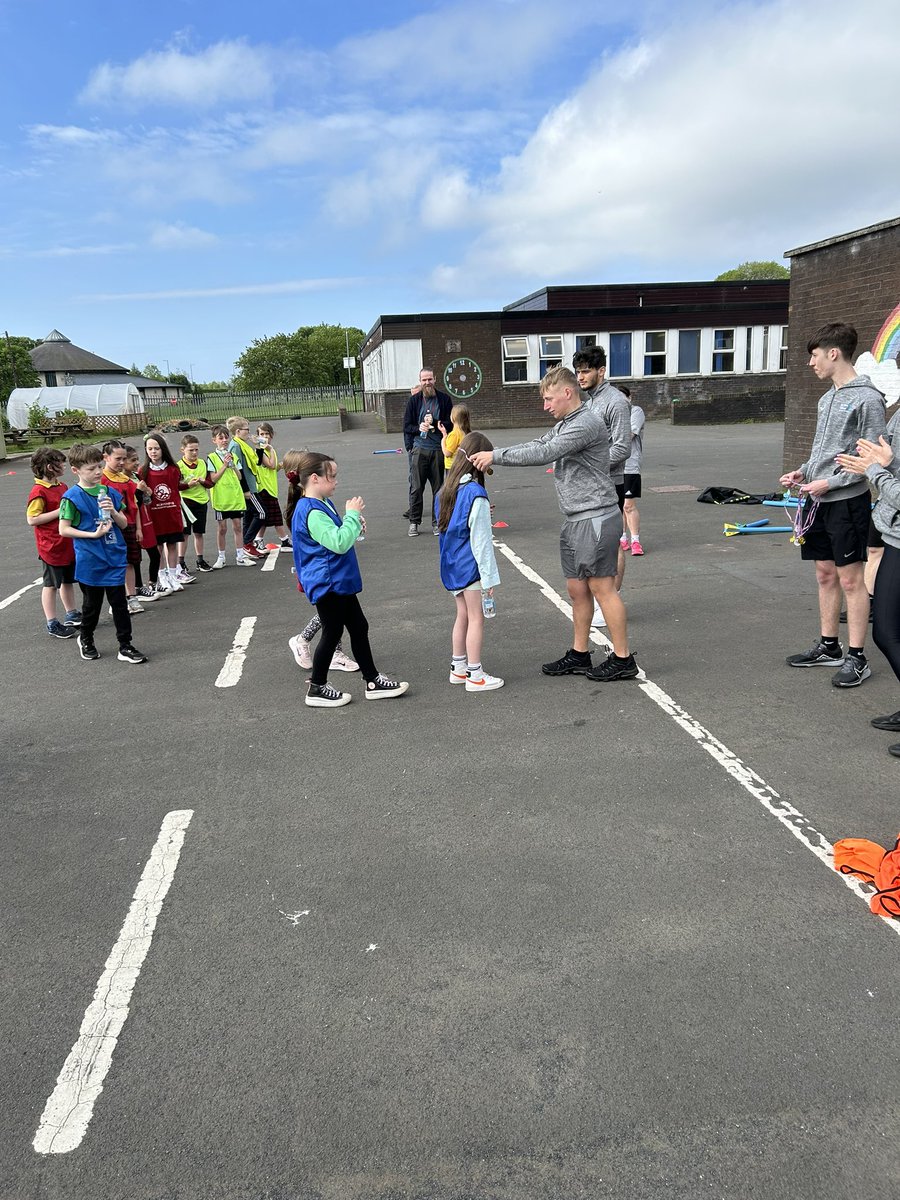 Jamie Beattie (@jamiebeattie_ac) on Twitter photo One of my favourite days of the year! Back at <a href="/WhitehirstPs/">Whitehirst Park PS</a> for health day with an Olympic twist! Our advanced sport & fitness class delivering hurdles, javelin, long jump and baton relay sessions.
Lots of happy faces π
π¬π§πΈπͺπͺπΈπ³π±π₯
<a href="/AyrshireColl/">Ayrshire College</a>
<a href="/MctJohn/">j mct</a> One of my favourite days of the year! Back at <a href="/WhitehirstPs/">Whitehirst Park PS</a> for health day with an Olympic twist! Our advanced sport & fitness class delivering hurdles, javelin, long jump and baton relay sessions.
Lots of happy faces π
π¬π§πΈπͺπͺπΈπ³π±π₯
<a href="/AyrshireColl/">Ayrshire College</a>
<a href="/MctJohn/">j mct</a>