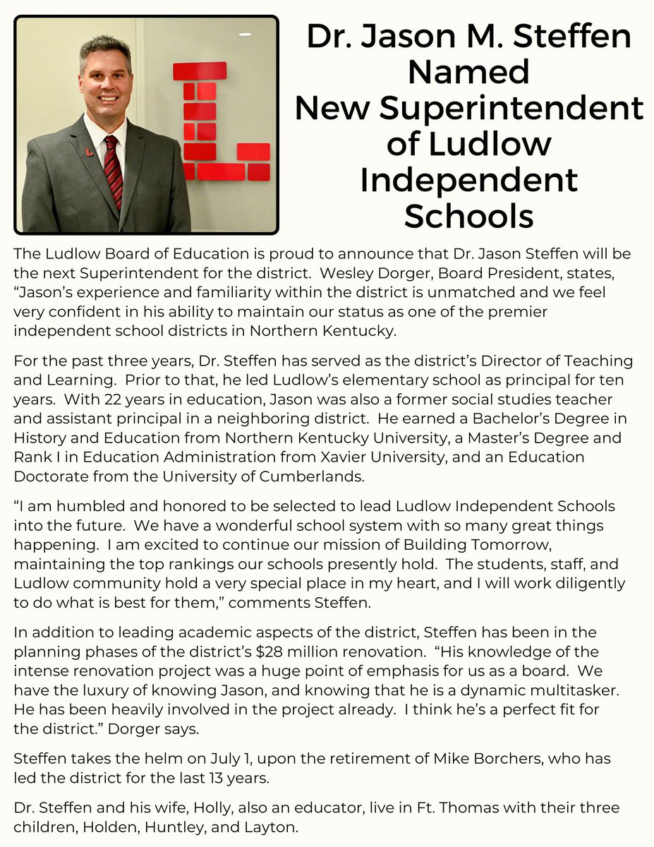 Ludlow Schools tweet media