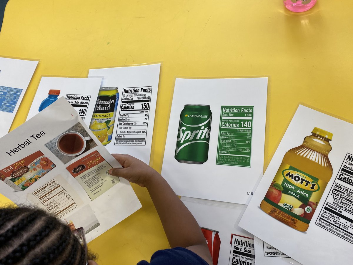 Just how much-added sugar is actually in our beverages? Well, our 2nd graders set out to find out. They investigated drink labels to see how many grams of added sugar each one had, and they were shocked!

#activate #nutritioneducation