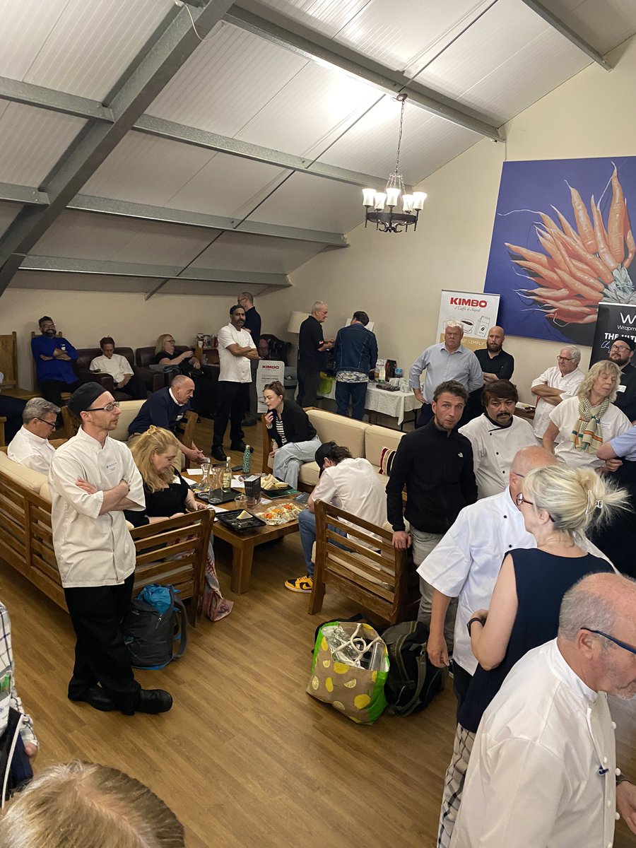 Great day today at HCA Wessex branch Salon Culinaire where hospital chefs showcased their skills and the talent that we have in our sector.